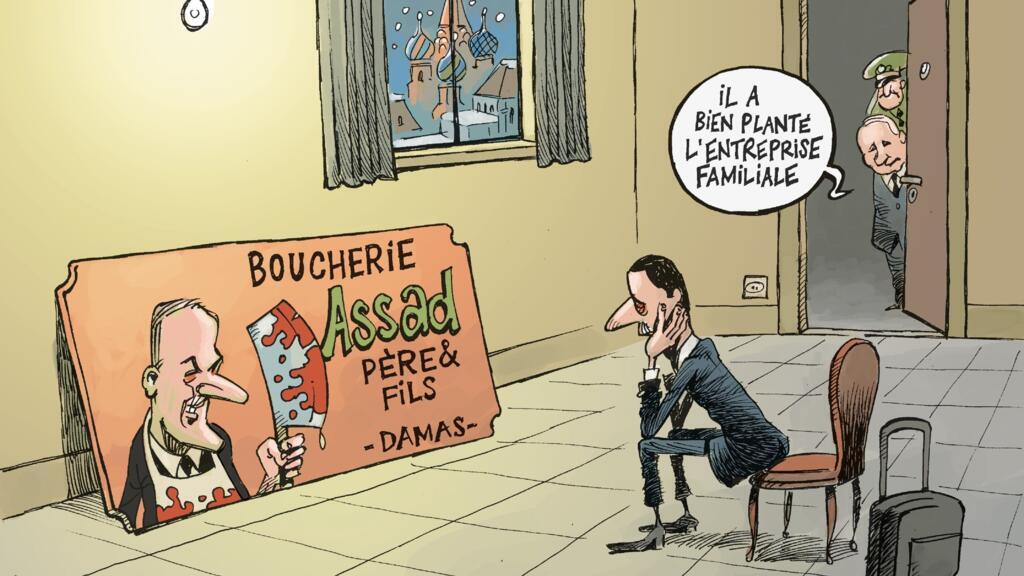 L'actu en dessin : en Syrie, la chute historique du régime Assad